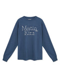 MATIN KIM MATIN KIM PATCH GRAPHIC LONG SLEEVE TOP