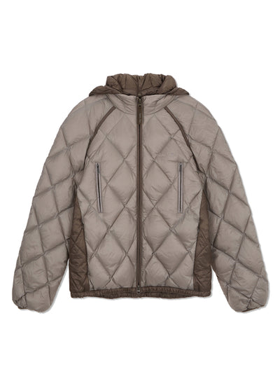 MATIN KIM Padded Jacket Lightweight Jumper (Beige)