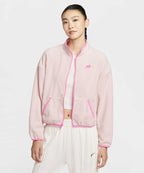 NIKE NIKE Jacket Loose Fit Cozy Track - Silt Red:Playful Pink
