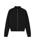 EMIS EMIS Heart Logo Zip Cardigan - Black