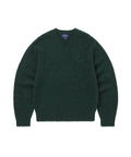 THISISNEVERTHAT THISISNEVERTHAT Brushed V Neck Knit Sweater Green