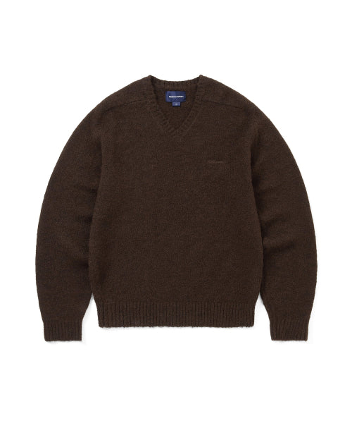 THISISNEVERTHAT THISISNEVERTHAT Brushed V Neck Knit Sweater Unisex