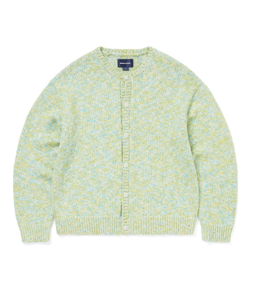 THISISNEVERTHAT THISISNEVERTHAT Rainbow Knit Cardigan Blue
