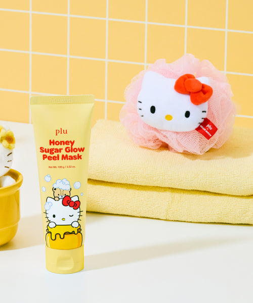 PLU PLU Hello Kitty Honey Sugar Glow Peel Mask 100g