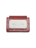 MATIN KIM MATIN KIM GLAZED ACCORDION WALLET size FREE