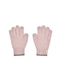 MATIN KIM MATIN KIM BOUCLE KNIT GLOVES Pink