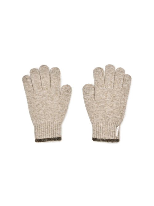 MATIN KIM MATIN KIM BOUCLE KNIT GLOVES SIZE FREE