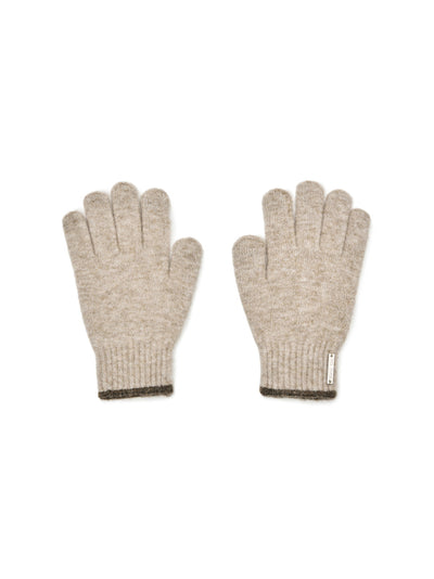 MATIN KIM BOUCLE KNIT GLOVES SIZE FREE