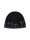 MATIN KIM MATIN KIM Cracked Logo Bucket Beanie