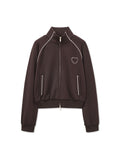 MATIN KIM MATIN KIM Heart Logo Track Jumper Jacket