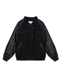 MATIN KIM MATIN KIM Faux Leather Jumper for Women in Black
