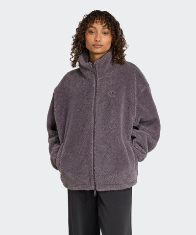 ADIDAS Teddy Jacket Women - Charcoal Gray