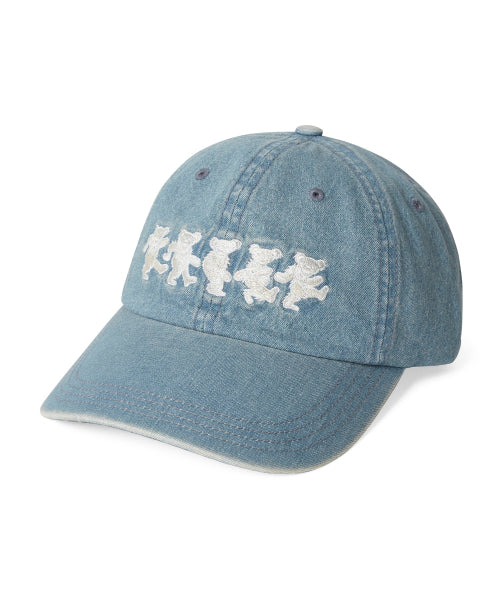 THISISNEVERTHAT THISISNEVERTHAT GD Dancing Bears Cap Washed Blue