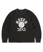 THISISNEVERTHAT THISISNEVERTHAT GD Overdyed Waffle L/S Off Black