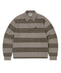 THISISNEVERTHAT THISISNEVERTHAT GD Lightning Velvet Knit Polo Khaki