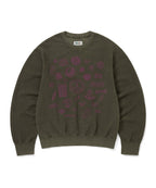 THISISNEVERTHAT THISISNEVERTHAT Sweatshirt GD Iconography Reversible Olive