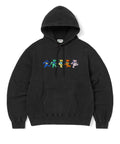 THISISNEVERTHAT THISISNEVERTHAT GD Dancing Bears Hoodie Washed Black