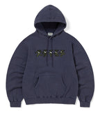 THISISNEVERTHAT THISISNEVERTHAT Hoodie GD Dancing Bears Washed Navy