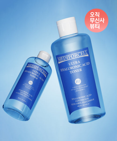 MEDIFORCELL [2PACK] Ultra Hyaluronic Acid Toner 300ml