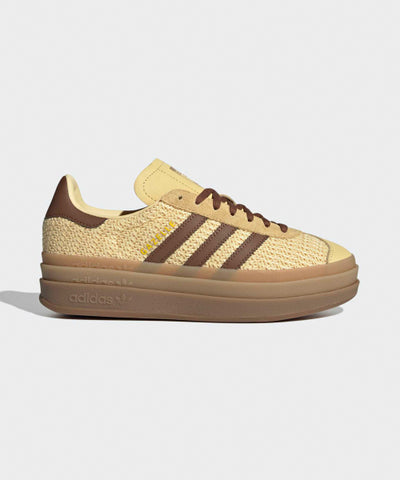 ADIDAS Gazelle Bold Sneakers - Yellow:Brown
