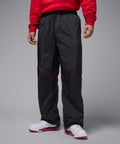 NIKE Nike Pants M - Black: Gym Red