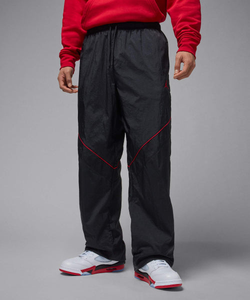 NIKE Nike Pants M - Black: Gym Red