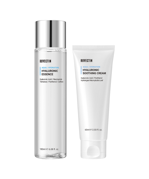 Rovectin Hyaluronic moisture care set (essence 180ml + cream 60ml)
