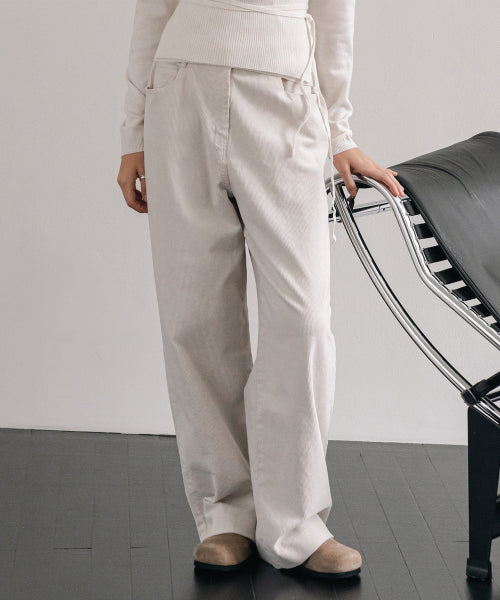 MIXXO MIXXO Corduroy Straight Fit Pants S