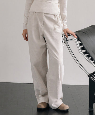 MIXXO Corduroy Straight Fit Pants S