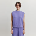 EENK EENK XET One-Pocket Knit Vest - Purple