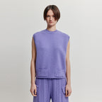 EENK EENK XET One-Pocket Knit Vest - Purple