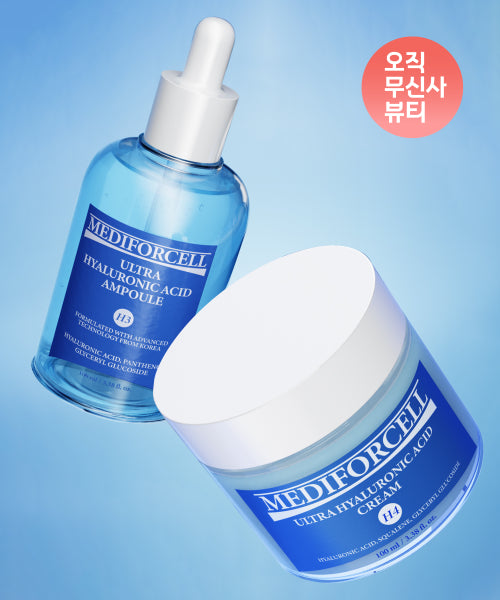 MEDIFORCELL MEDIFORCELL Ultra Hyaluronic Acid Cream & Ampoule Set