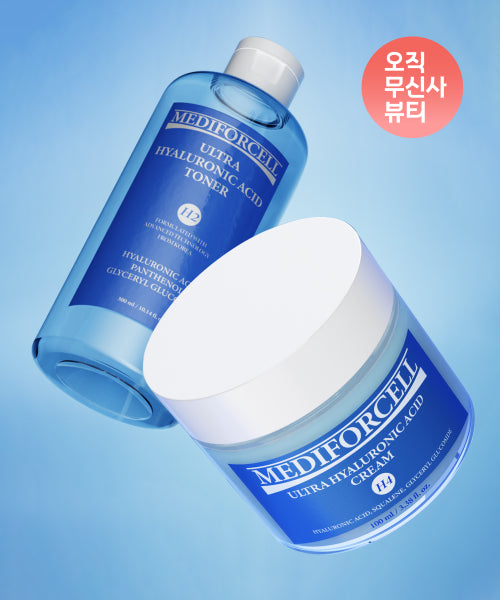 MEDIFORCELL MEDIFORCELL Ultra Hyaluronic Acid Cream & Toner Set