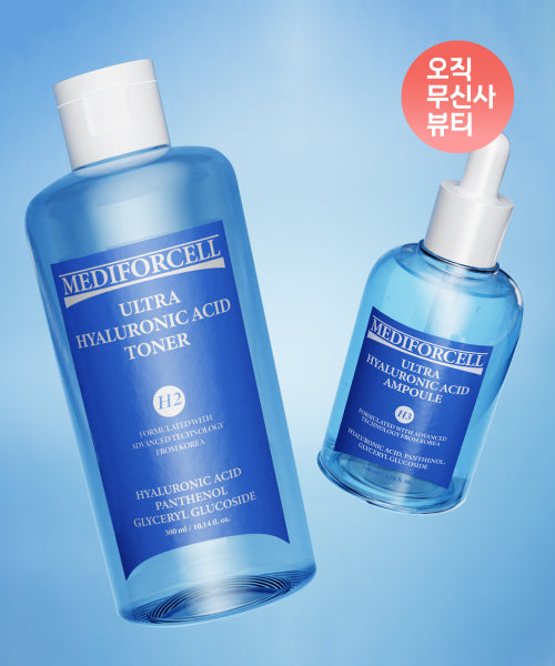 MEDIFORCELL MEDIFORCELL Ultra Hyaluronic Acid Ampoule Set 400ml