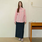SINOON Classic Cotton Shirt (Light Pink)
