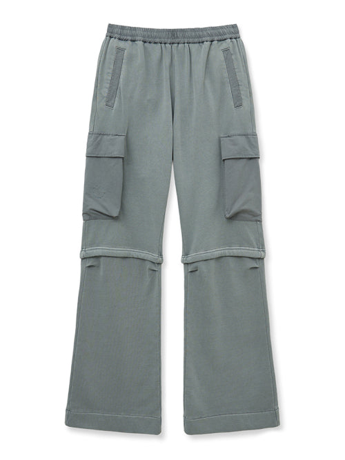MATIN KIM MATIN KIM Cargo Pants for Women in Light Grey