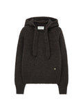 MATIN KIM MATIN KIM Hoodie with Muffler Detail