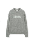 MATIN KIM MATIN KIM Knitwear Pullover in Grey