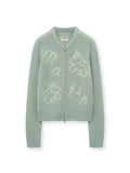 MATIN KIM MATIN KIM PONI CONI KNIT ZIP UP Outerwear