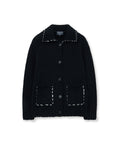 MATIN KIM MATIN KIM Handmade Collar Knit Cardigan for Women