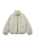 MATIN KIM MATIN KIM Padded Jacket High Neck Shirring