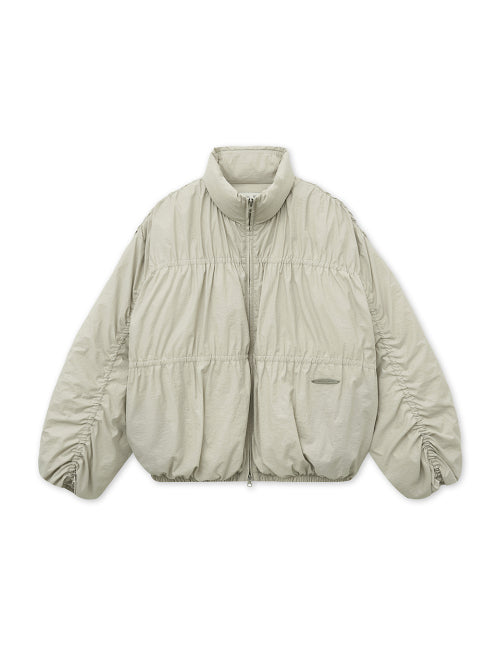 MATIN KIM MATIN KIM Padded Jacket High Neck Shirring