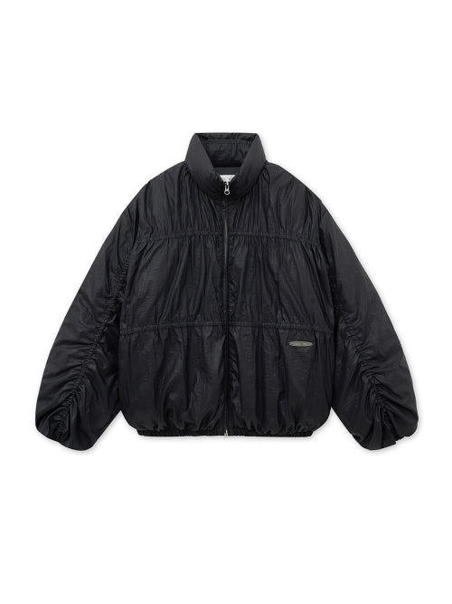 MATIN KIM MATIN KIM Padded Jacket with Shirring Detail