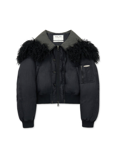 MATIN KIM Padded Jacket Hoody Bomber