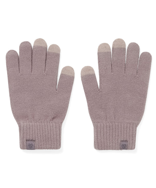THISISNEVERTHAT THISISNEVERTHAT TNT Knit Gloves Light Purple
