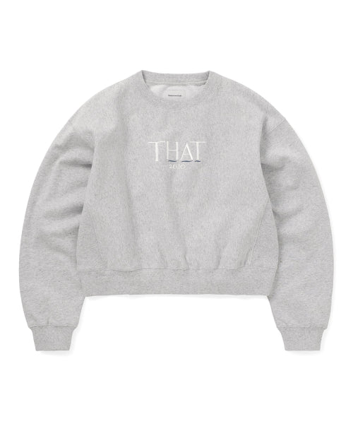 THISISNEVERTHAT THISISNEVERTHAT THAT 2010 W Crewneck Heather Grey