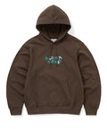 THISISNEVERTHAT THISISNEVERTHAT Musical Issue Hoodie Brown