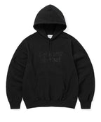 THISISNEVERTHAT THISISNEVERTHAT Old English Logo Hoodie Black
