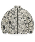 THISISNEVERTHAT THISISNEVERTHAT Padded Jacket Graffiti