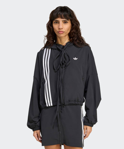 ADIDAS Ribbon Off Placed 3-Stripe Track Top - Size S